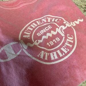 Vintage 1990 Champion Pink Graphic T-Shirt